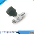 SS one piece high quality 1/4" needle valve